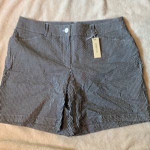 Jones New York striped shorts